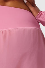 Women Quick-Dry Anti-Slip Bubble Tennis Yoga Skirt