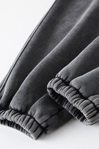 Unisex Fleece Zip-Up Hoodie Set: Pullover + Sweatpants