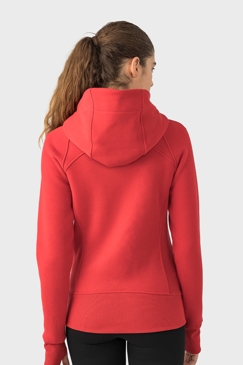 Women'S Zip Sport Hooded Jacket