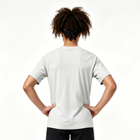 Women Raglan Sleeve Quick‑Dry Athletic Short Sleeve T‑Shirt