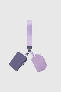 Color Collision Portable Wrist Bag Storage Small Bag