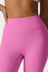 Women High-Waisted Color-Block Butt-Lifting Quick-Dry Yoga Pants