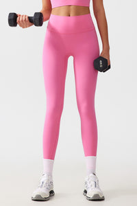 Women Free Size Nude Hip Lifting Shaping Fitness 9/10 Yoga Pants