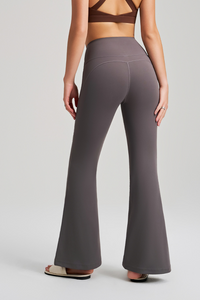 Women's high-waisted wide-leg yoga pants
