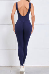 Women Hollow Out Beauty Back Peach Butt Tight One-Piece Nude Quick Dry Sports Fitness Yoga Clothing