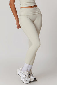 Women Fold Over Yoga Spors Leggings