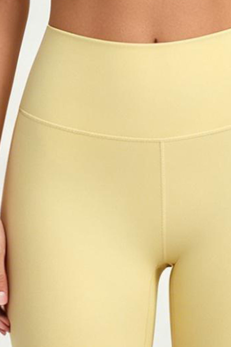 Women's Scalloped Mock Neck Bra And Leggings Yogg Sets
