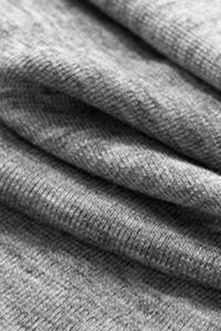 Women Slim Fit Round Neck Long Sleeve T-Shirt - Tencel Wool Blend