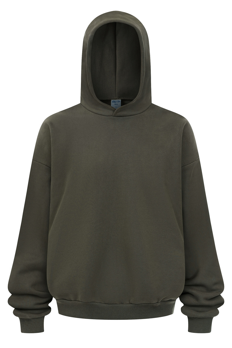 Unisex loose hooded sportswear casual top