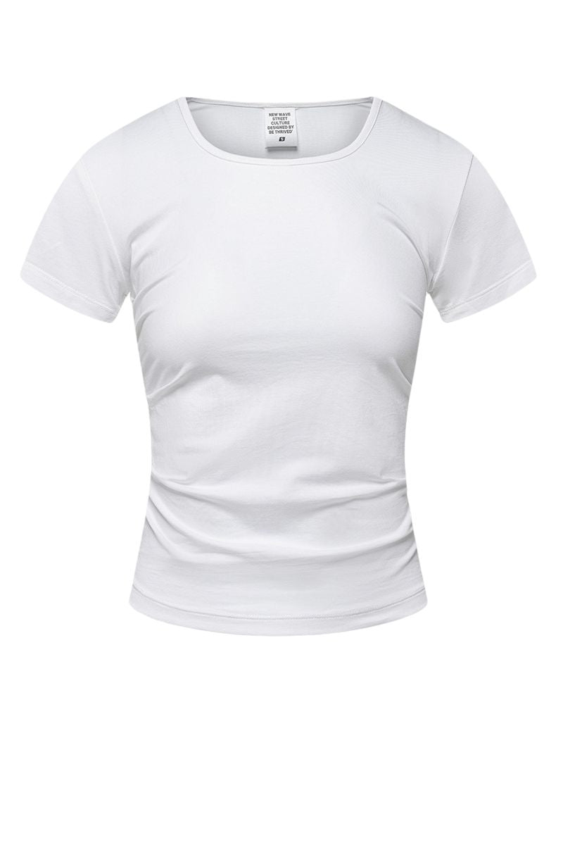 Women's Square Neck Short Sleeve T-Shirt