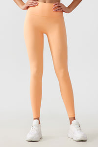 Women Free Size Nude Hip Lifting Shaping Fitness 9/10 Yoga Pants