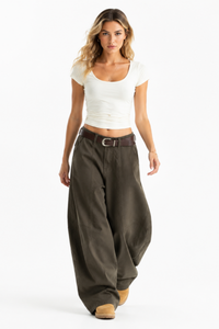 Women's High Waist Baggy Wide Leg Jeans