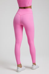 Solid High-Waisted Sports Leggings