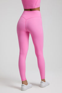 Solid High-Waisted Sports Leggings