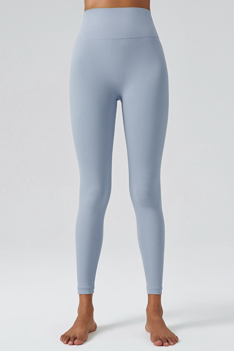 Women's High-waist shaping Tucking Nine-inch Leggings