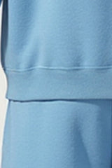 Men's Athletic Pure Color Round neck  Fleece Pullover