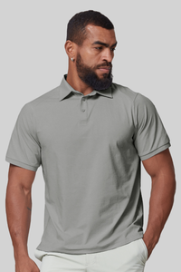 Men's 7A Antibacterial Sun Protection Sport Polo Shirt