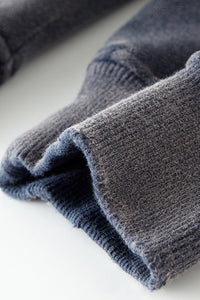 Men/Women Vintage Spray-Dye Distressed Washed Crewneck Sweatshirt