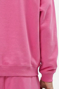 Men's Athletic Set:Round-neck Pullover And Shorts