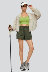 Women's Summer Outdoor Stand Collar Loose Sunscreen Jacket