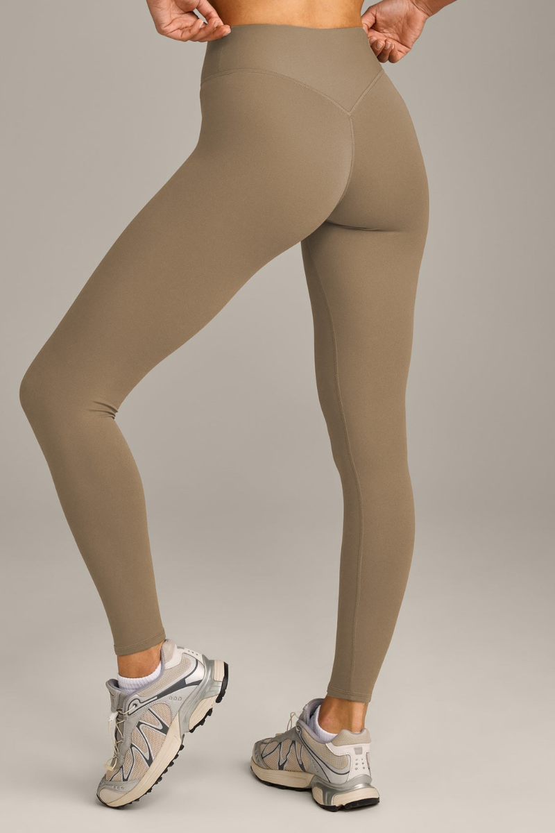 Women's High Waist No Front Seam High-Stretch Yoga Leggings