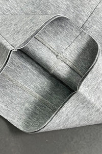 Unisex Loose Straight Leg Retro Street Pants: Mamba Cotton Blend Air Layer Design