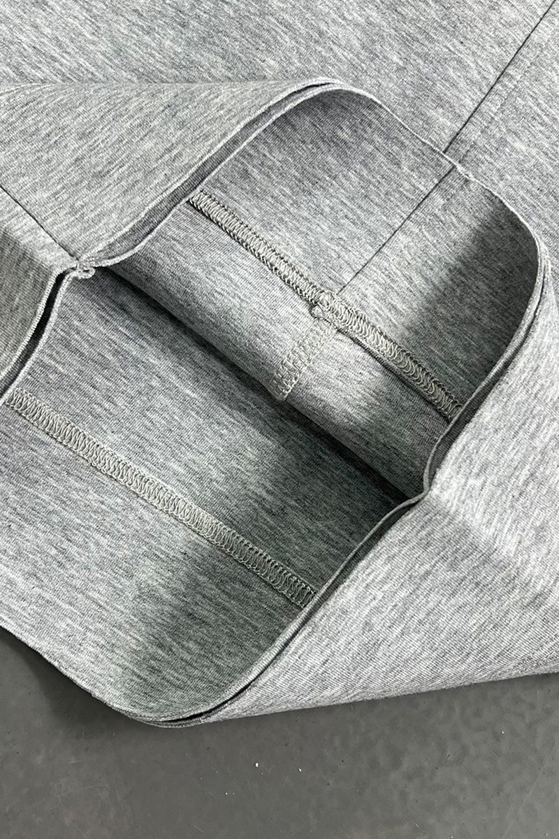 Unisex Loose Straight Leg Retro Street Pants: Mamba Cotton Blend Air Layer Design