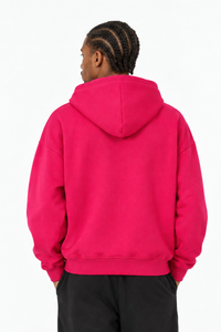 Men's Loungewear Color Block Big Tooth Zipper Hooded Jacket