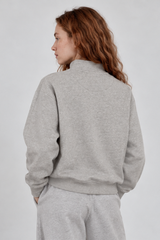 Women's  Fall 1/4 Zip Raglan Sleeve Mock Neck Sweatshirt