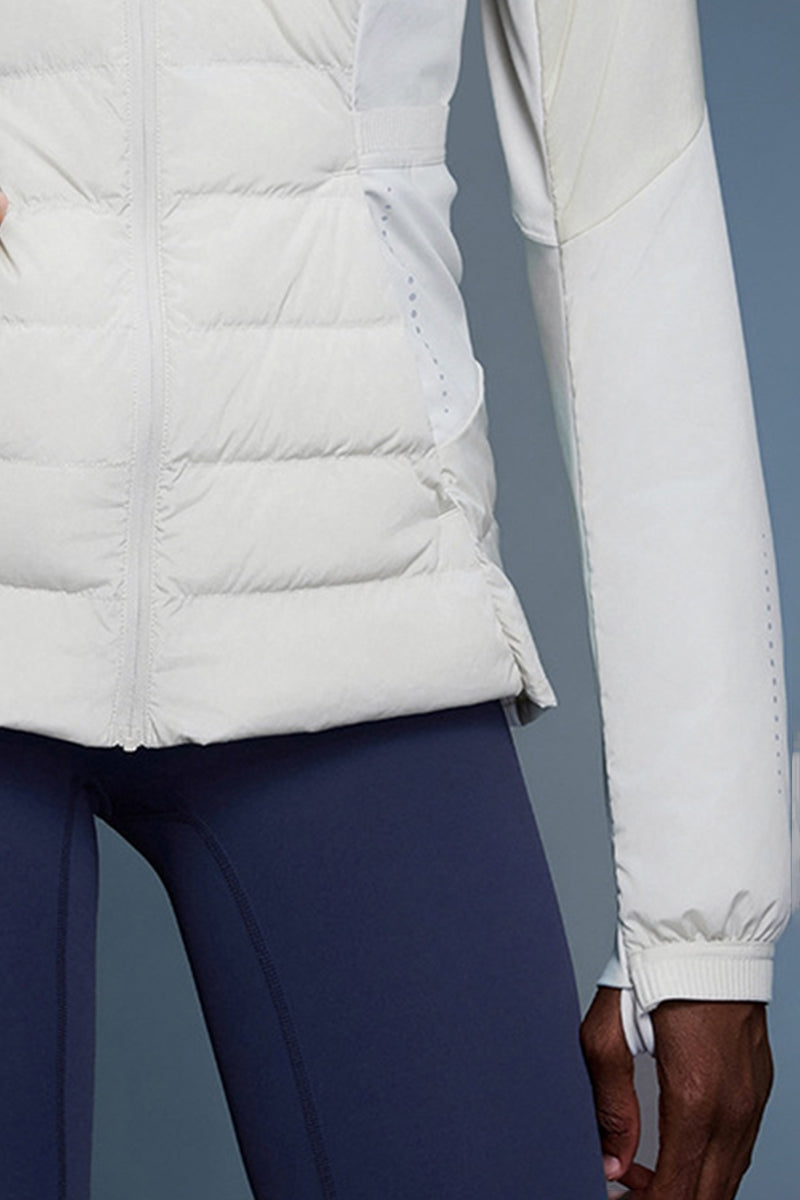 Women Lightweight Warm Slim-Fit Running Down Jacket