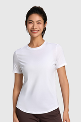 Women's Summer 100% Cotton Lightweight Breathable T-shirt