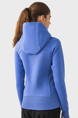 Women'S Zip Sport Hooded Jacket