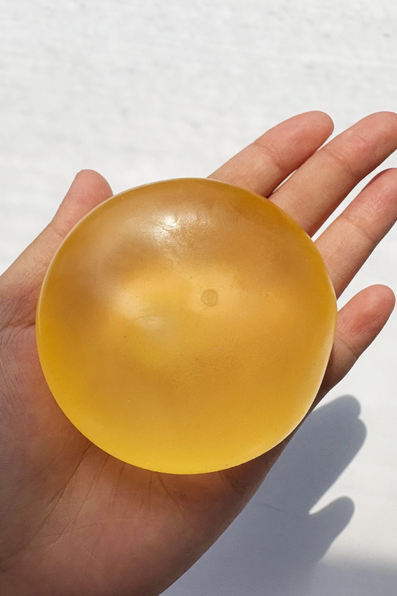 2.36in Sensory Fidget Toy Clear Vaseline Squishy Ball