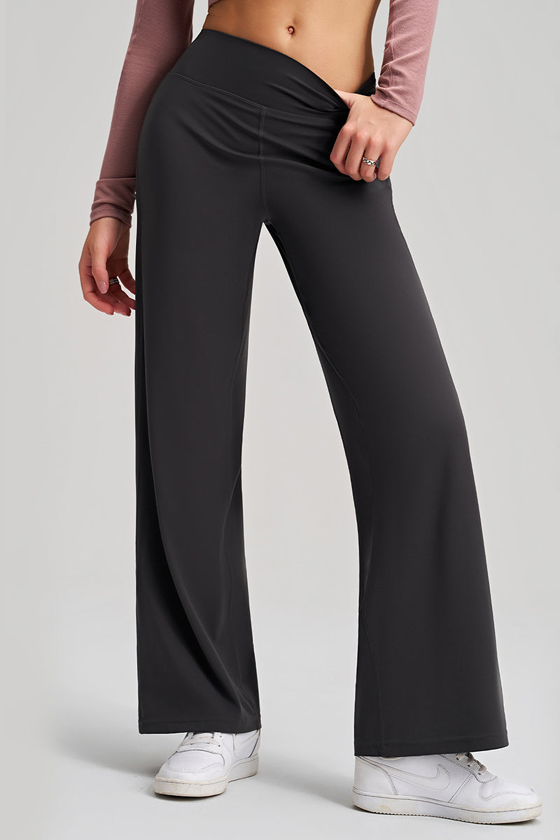 Women High-Waist Flared Yoga Lounge Pants