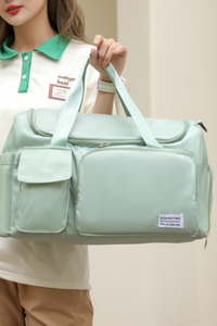Women's Oxford Cloth Large Capacity Sports Travel Duffel Bag