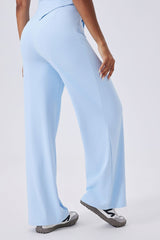Women High-Waist Relaxed-Fit Drawstring Yoga Lounge Pants