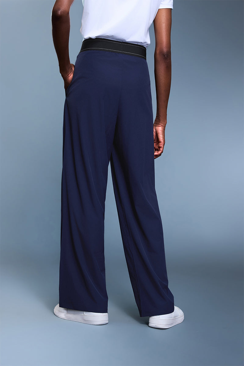 Women High Waist Wide Leg Four Way Stretch Workout Pants