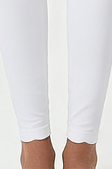 Women's Scalloped Edge Sets:Sports Bra &  High-Waist Legging