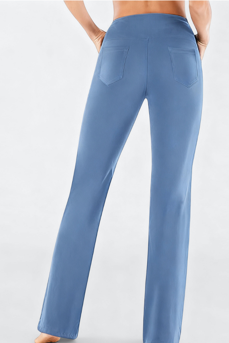 Women's high-elastic flare Pants