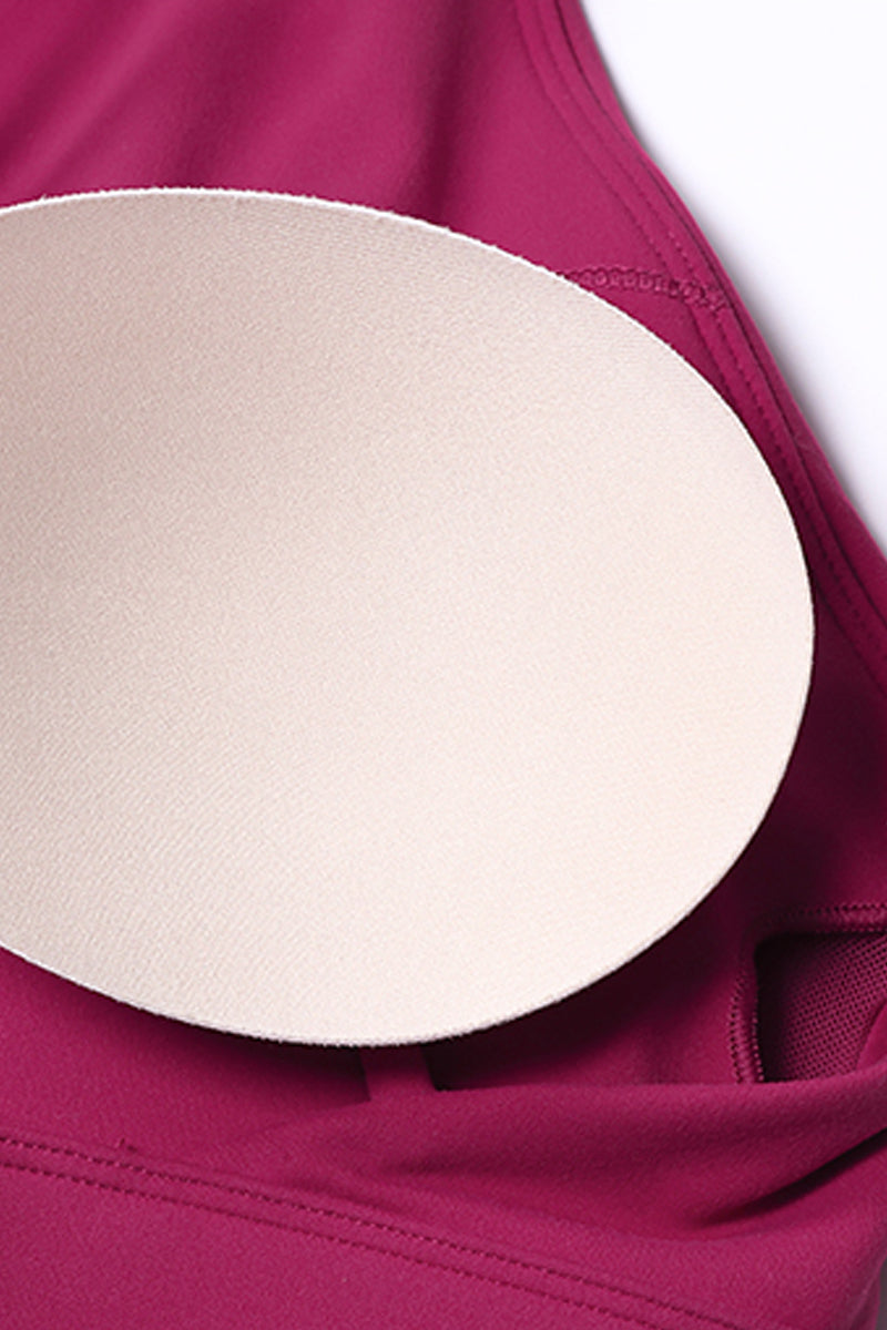 Women Brushed Cross-Back Slim-Fit Yoga Set: High-Waisted Butt-Lifting Outdoor Running Leggings + Round Neck Sports Bra
