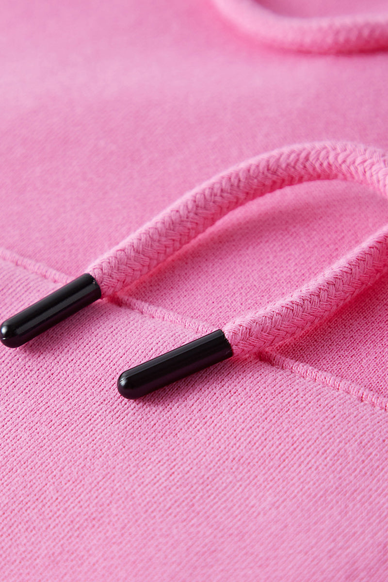 Women's velvet thickened cropped hooded sweatshirt