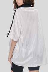 Unisex 165G lightweight retro V-neck sports jersey T-shirt