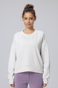 Women Cloud-Like Air Layer Soft Long Sleeve Yoga Sweatshirt