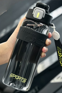 Outdoor Portable Thickened 800ML Heat Resistant Water Bottle