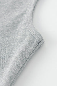 Women's stylish form-fitting sleeveless tank top