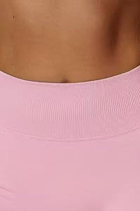women's   high waisted Hanging sports bra& Leggings suits