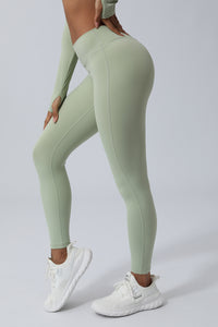 Women Peach Rump Yoga Leggings