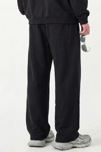 Unisex Fall 430G Heavyweight Drawstring Relaxed Sweatpants