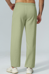 Men's Fall Soft Anti-Static Elastic Waist Outdoor Pants