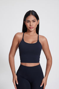 Women'S Crossover Backless Suspender Bra Underwear Sports Vest